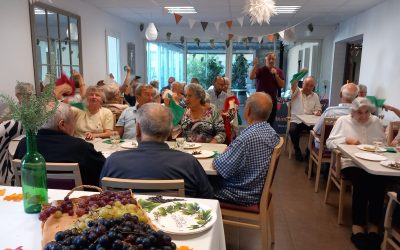 La Résidence Eyra célèbre la Fête des Vendanges